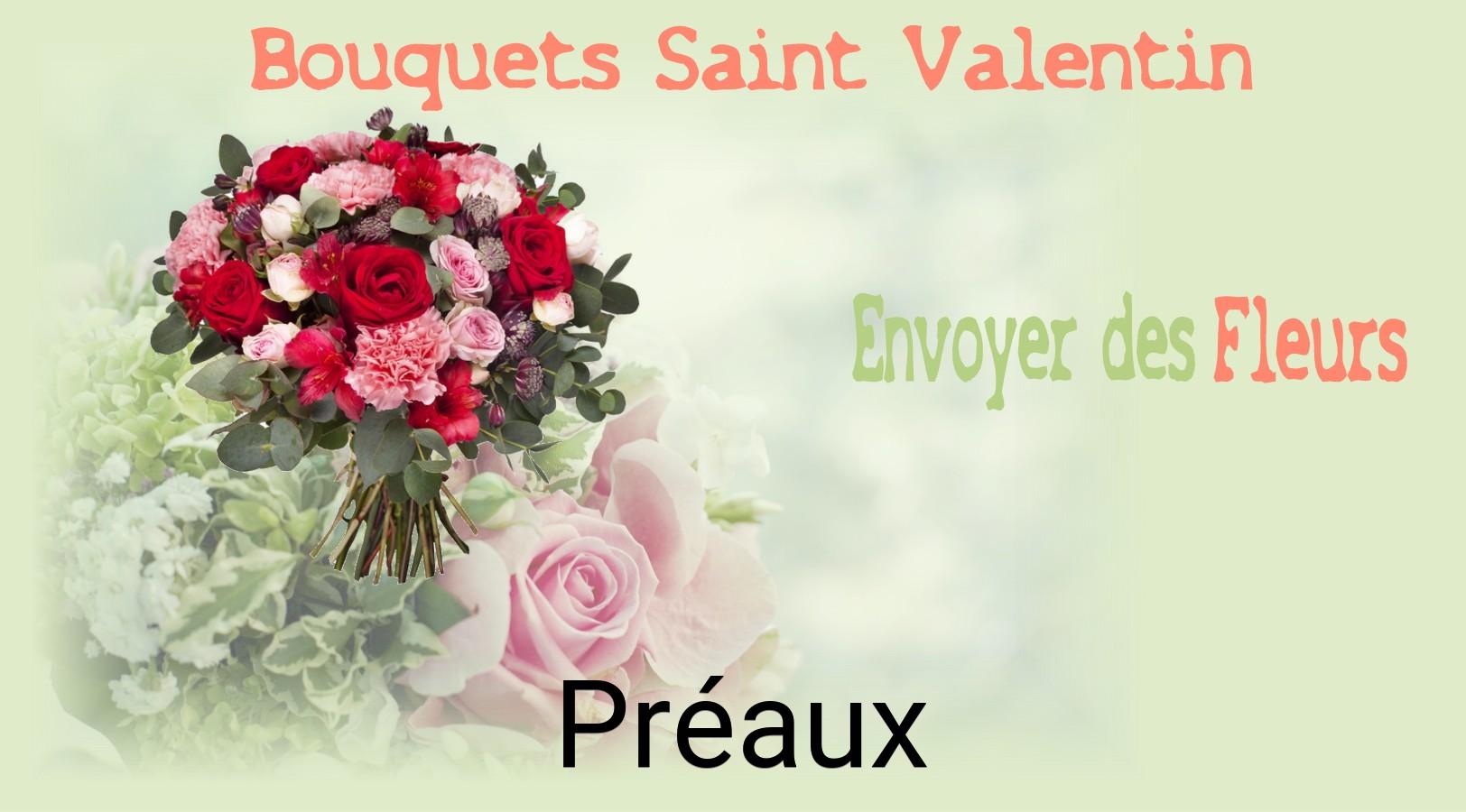Roses de Saint-Valentin livrées à Préaux